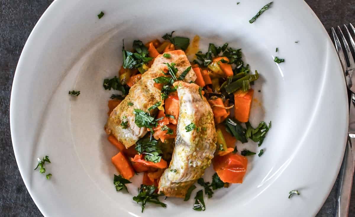 Baked Fish With Vegetables 1