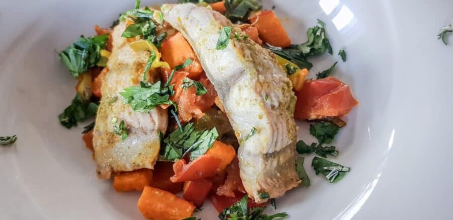 Baked Fish With Vegetables 2
